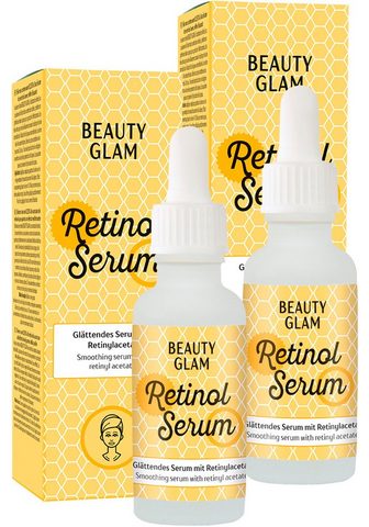 BEAUTY GLAM Gesichtspflege-Set Retinol Serum 2-tlg...
