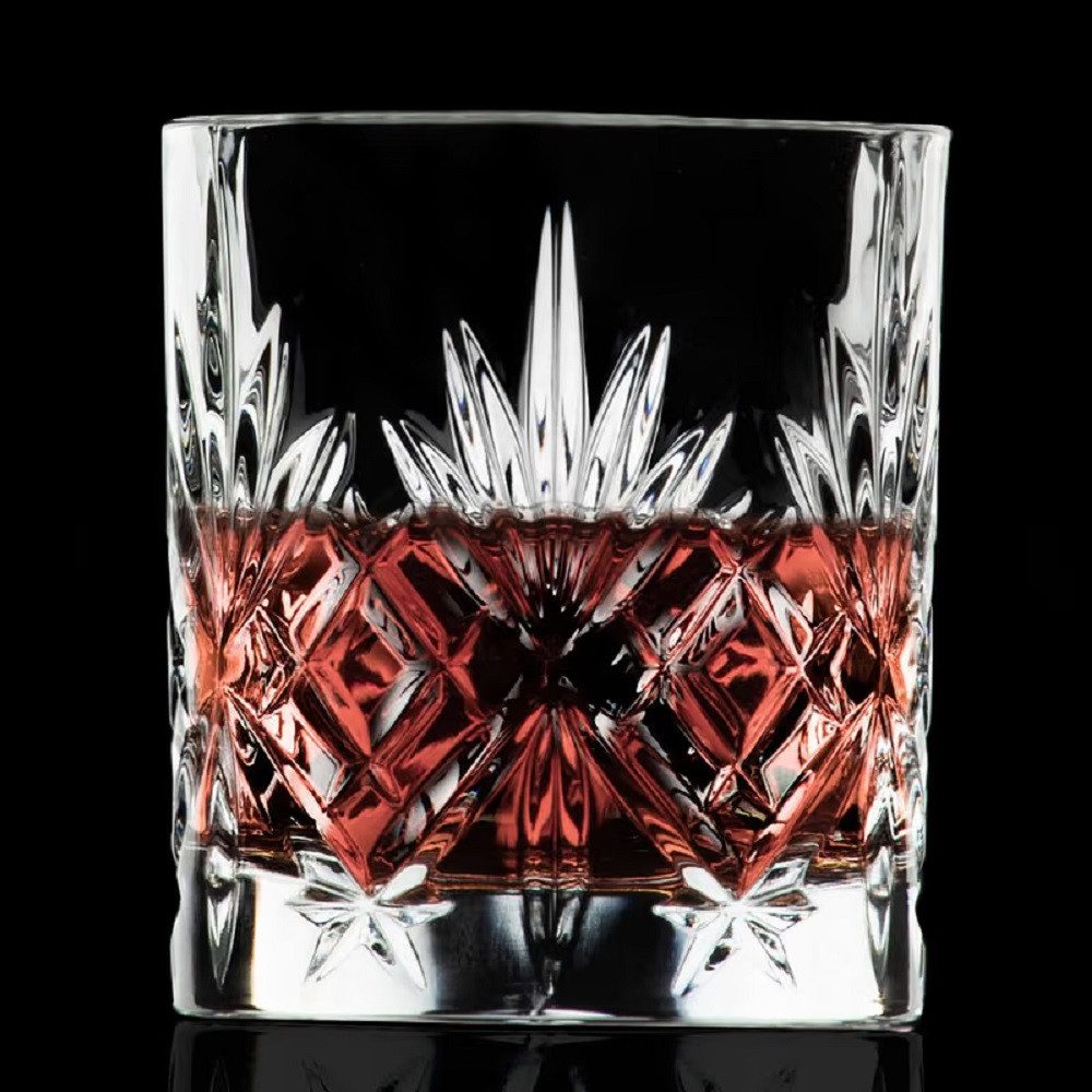 RCR Schnapsglas RCR Melodia Likörglas 80 ml 6er Set, Kristallglas