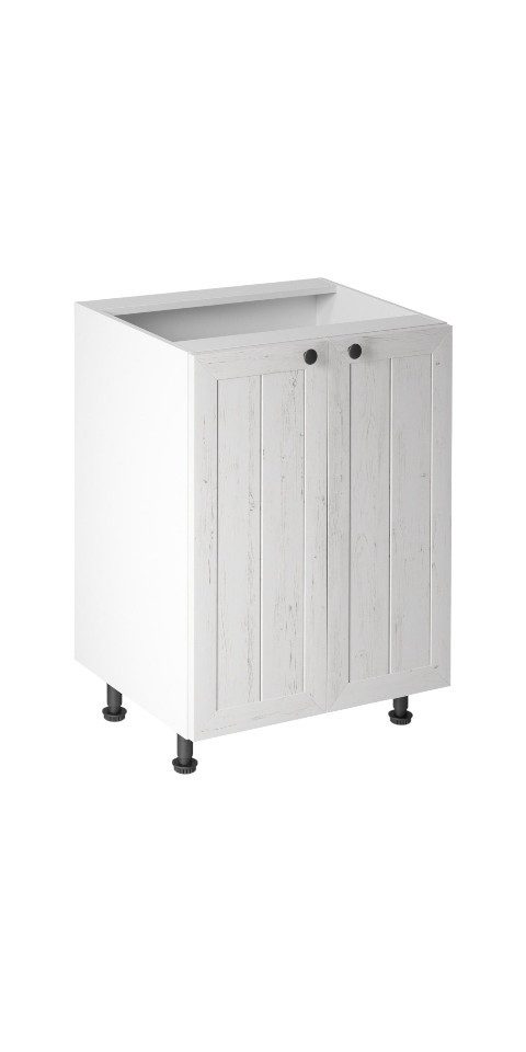 ROYAL24_MARKT Unterschrank - Der ideale Platz für alltägliche Küchenutensilien. (Küchen Unterschrank, 1-St., Provence D60) Luxus – Edel – Zeitlos.