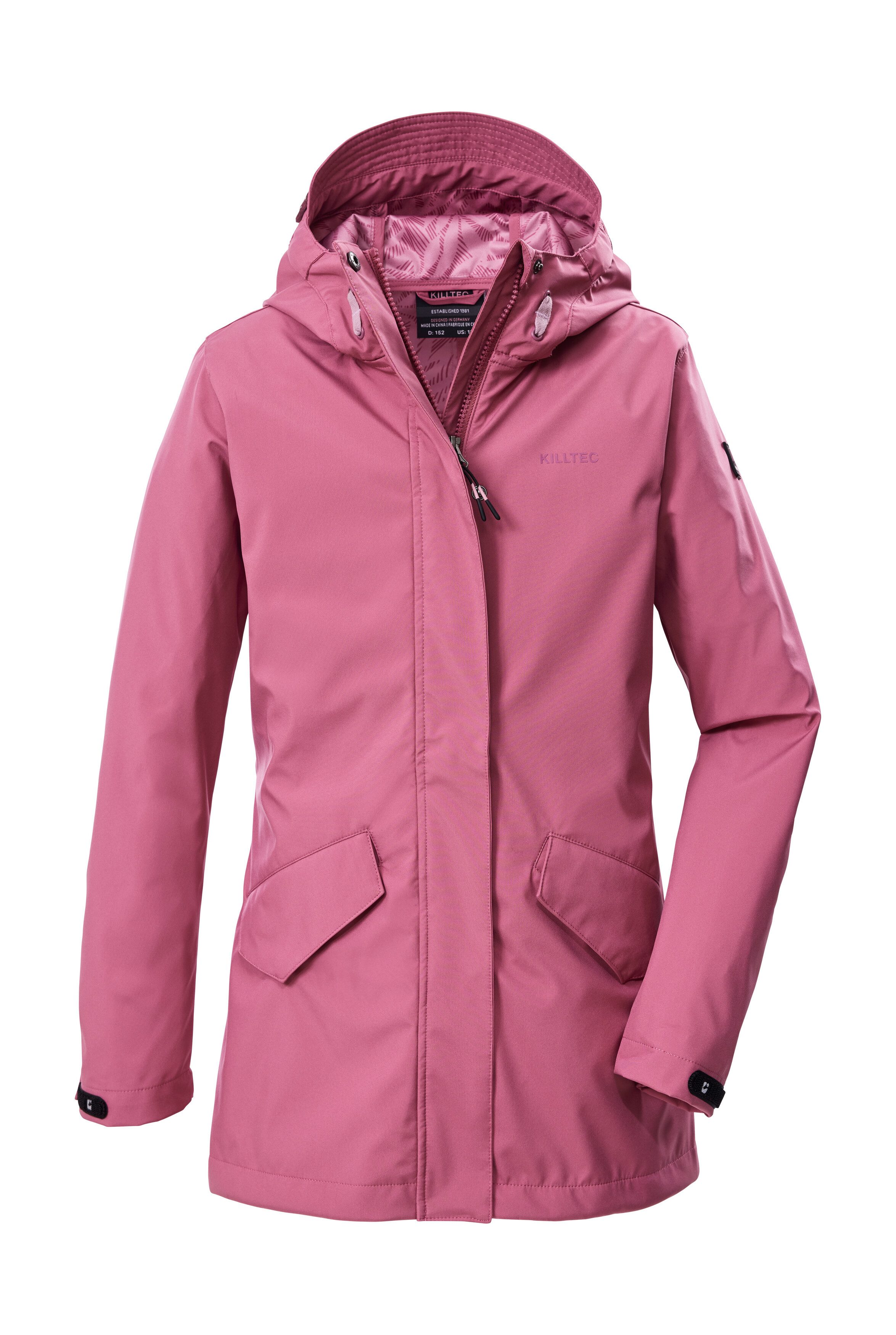 Killtec Softshellparka KOS 120 GRLS SFTSHLL PRK Wasserabweisender, winddichter Parka mit 10.000 mm Wassersäule
