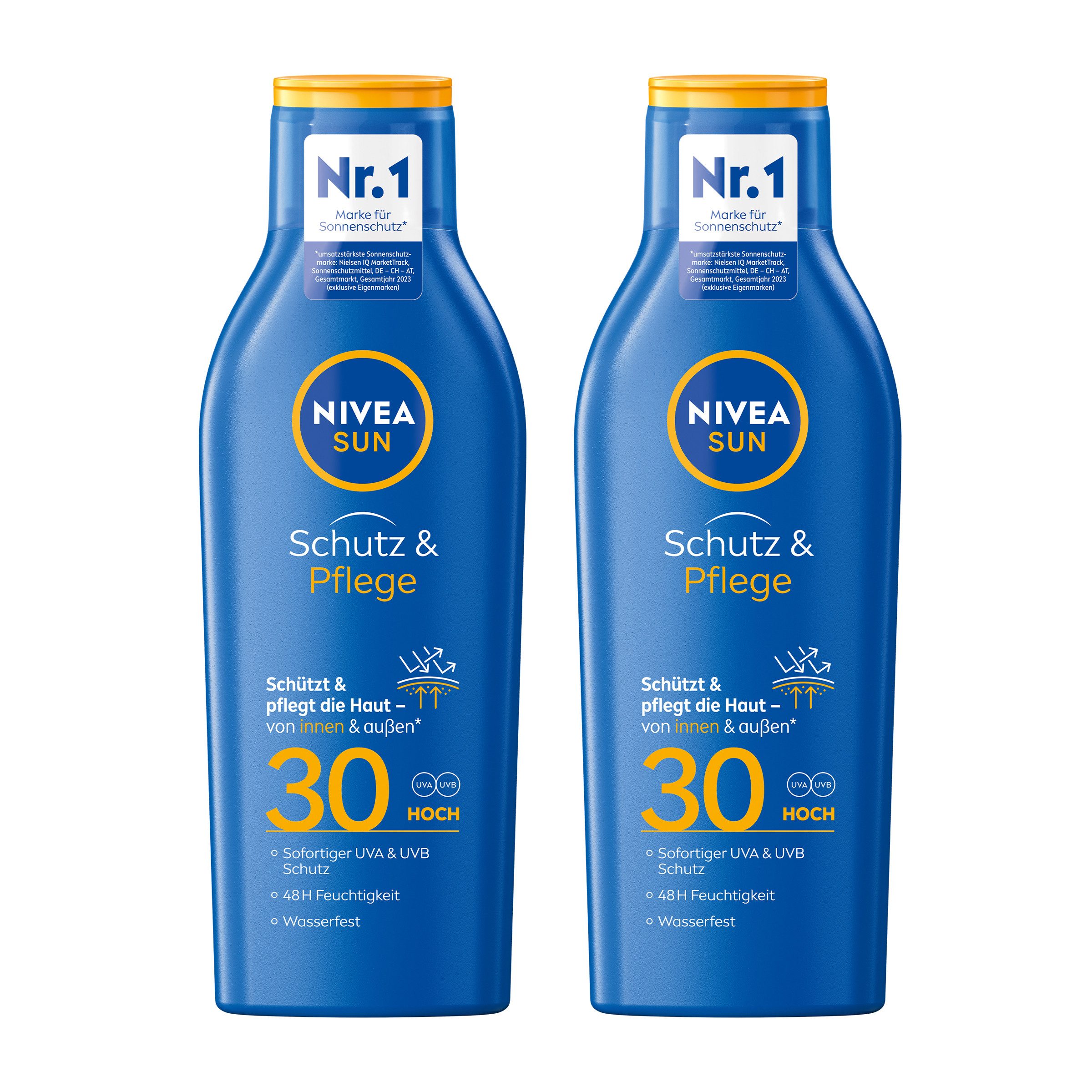 Sonnenschutzmilch SUN Schutz & Pflege Sonnenschutz LSF30 2 x 250ml