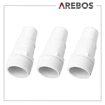 Arebos Bypass-Set Pool Adapter, Solarheizung, 12-teilig, (Set)