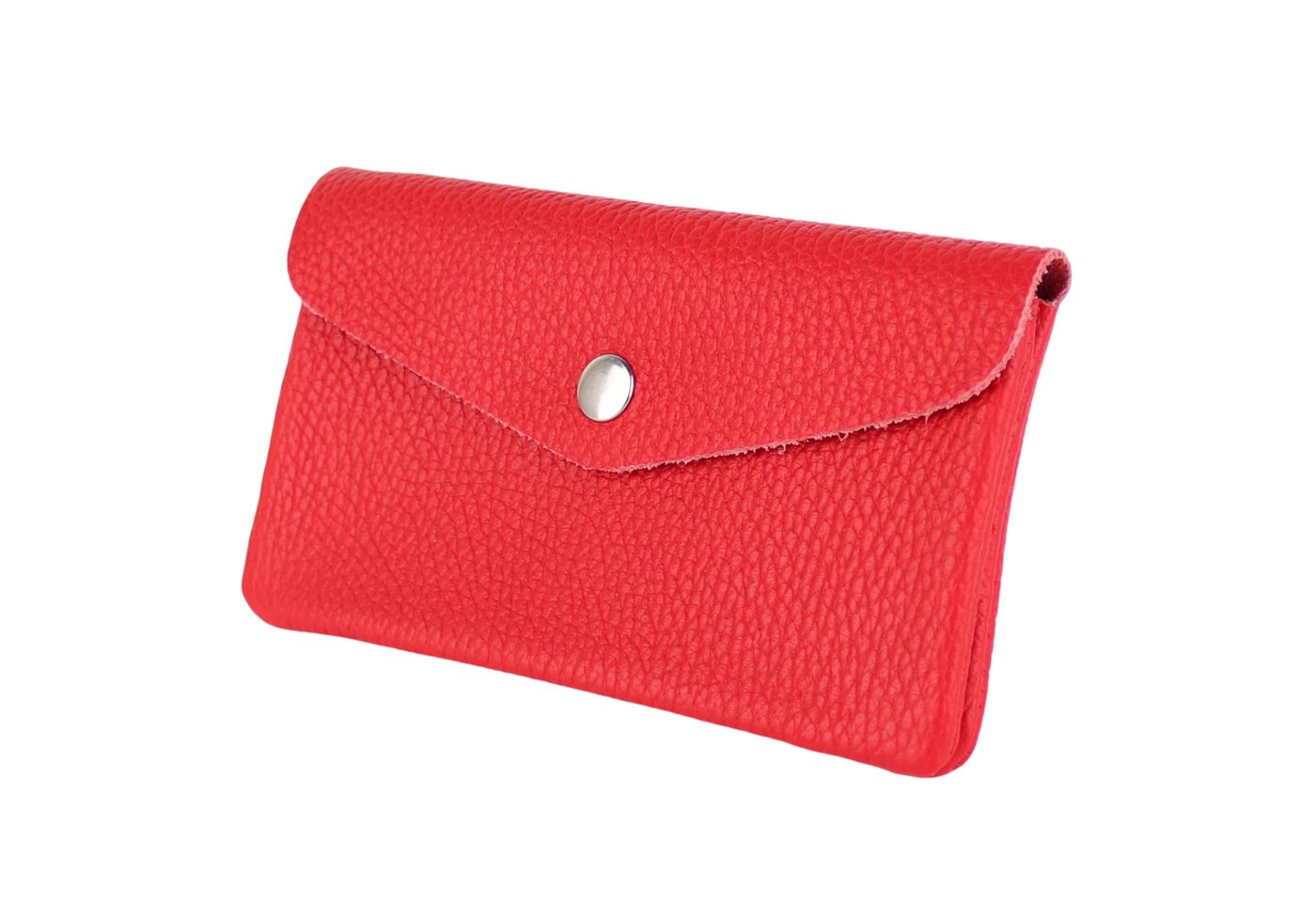 MIRROSI Mini Geldbörse Kleines Mittelgroßes Portemonnaie MADE IN ITALY Echtleder (11x8x2cm BxHxT), viele tolle Trendfarben zur Auswahl, leicht