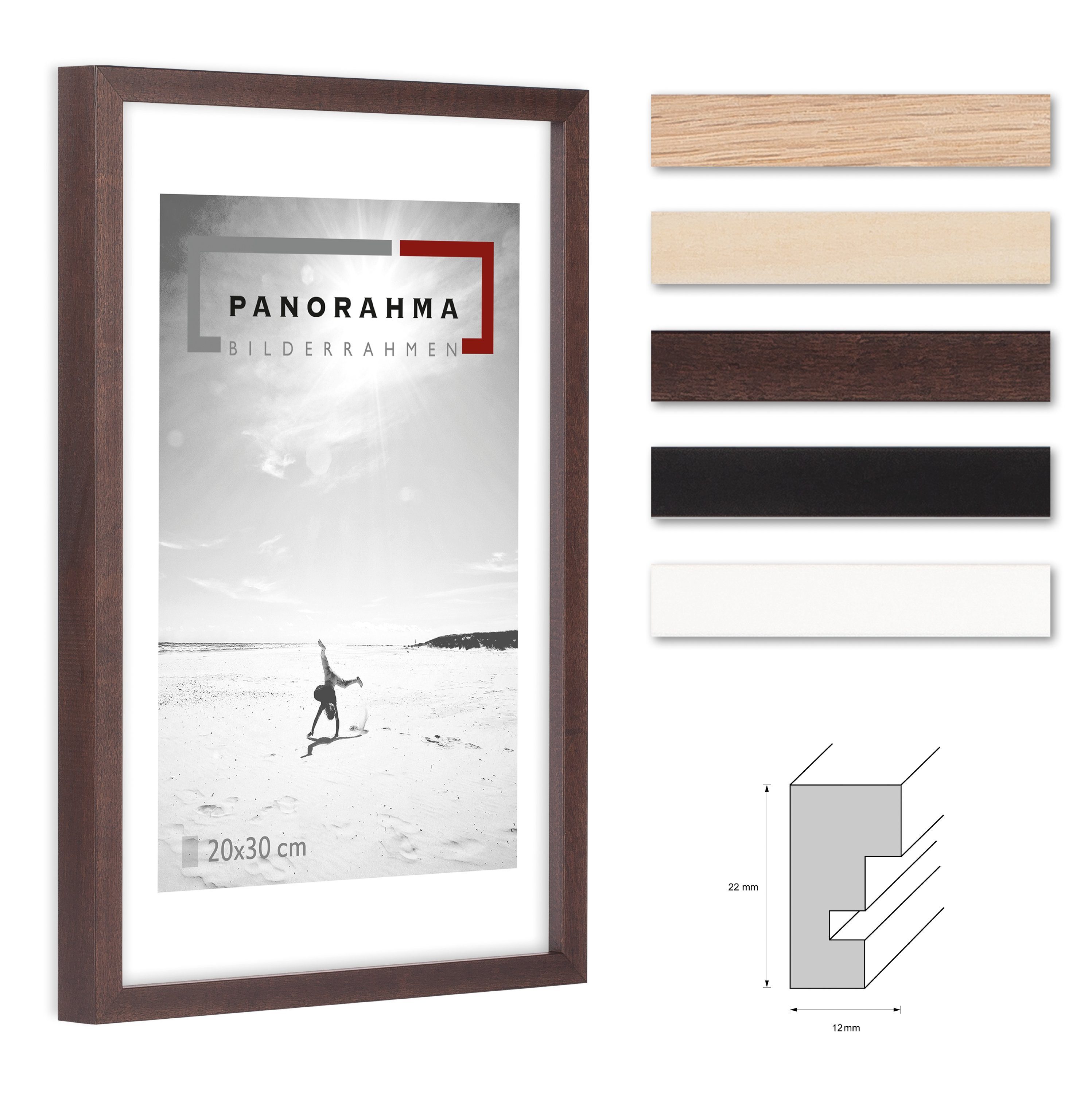 Panorahma Bilderrahmen Holz Bilderrahmen modern in günstig online kaufen