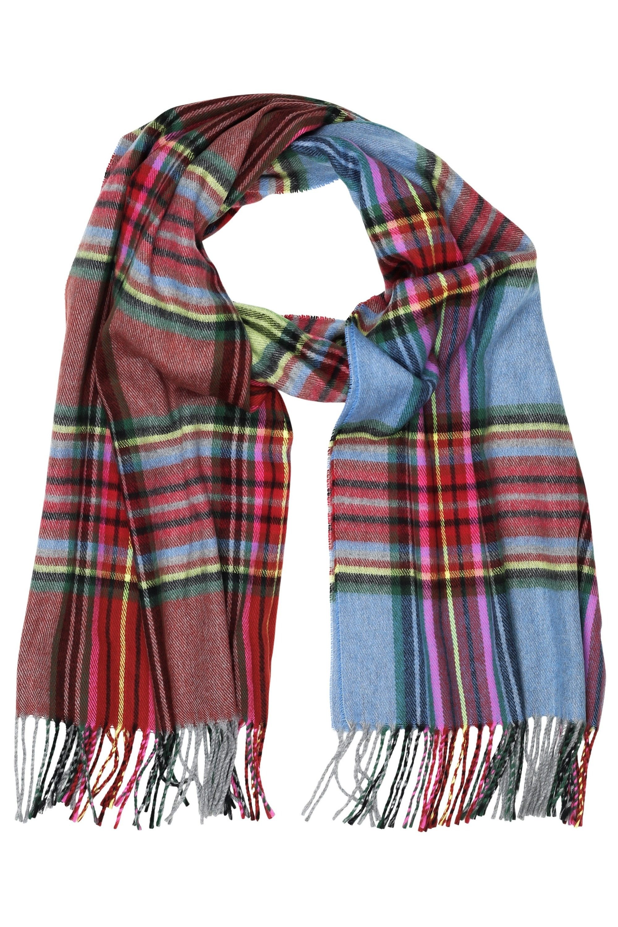 COLLEZIONE ALESSANDRO Wollschal Multi, (1-St), Made in Italy, in modischen Farben