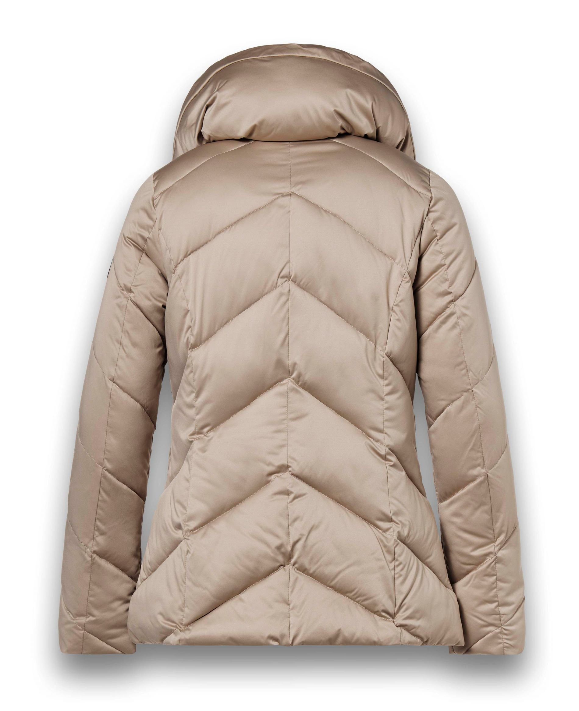 District Winterjacke Verbier (gefüttert, wasserabweisend) beige Damen