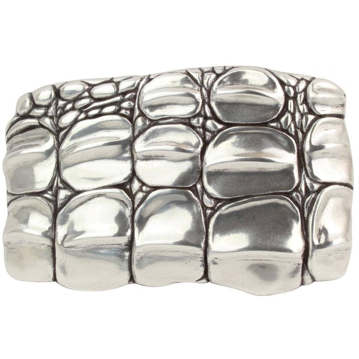 BELTINGER Ремниschnalle Kroko Plate 4,0 cm - Buckle Wechselschließe Ремниschließe 40mm - Gürt (1-St)