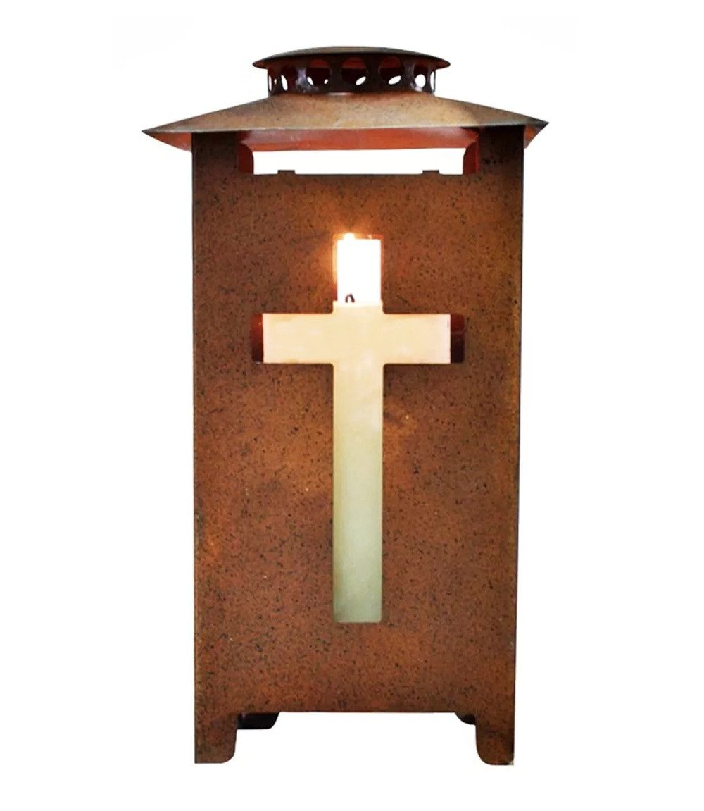 Linoows Windlicht Grablaterne Grableuchte Friedhof Leuchte günstig online kaufen