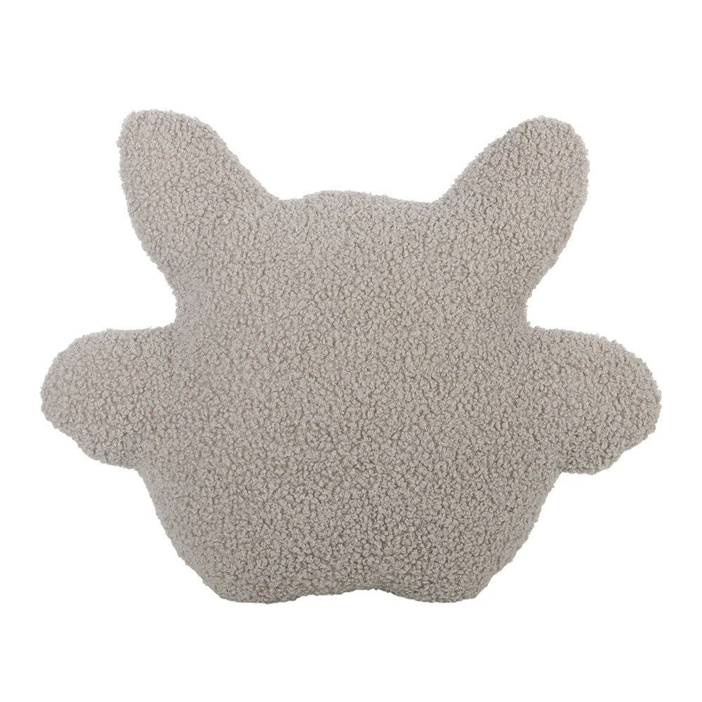 Something Different Dekokissen Fledermaus 3D Dekokissen Halloween Gothic Kissen – Grau/Schwarz