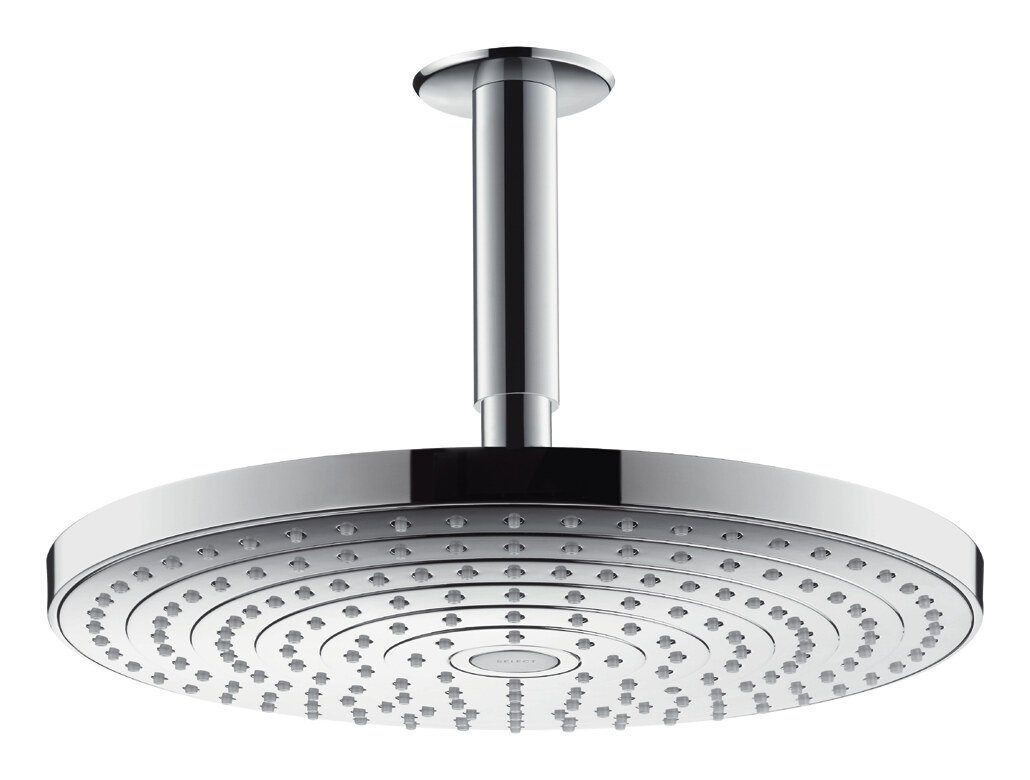 hansgrohe Kopfbrause Raindance Select S 300, 2jet mit Deckenanschluss Chrom