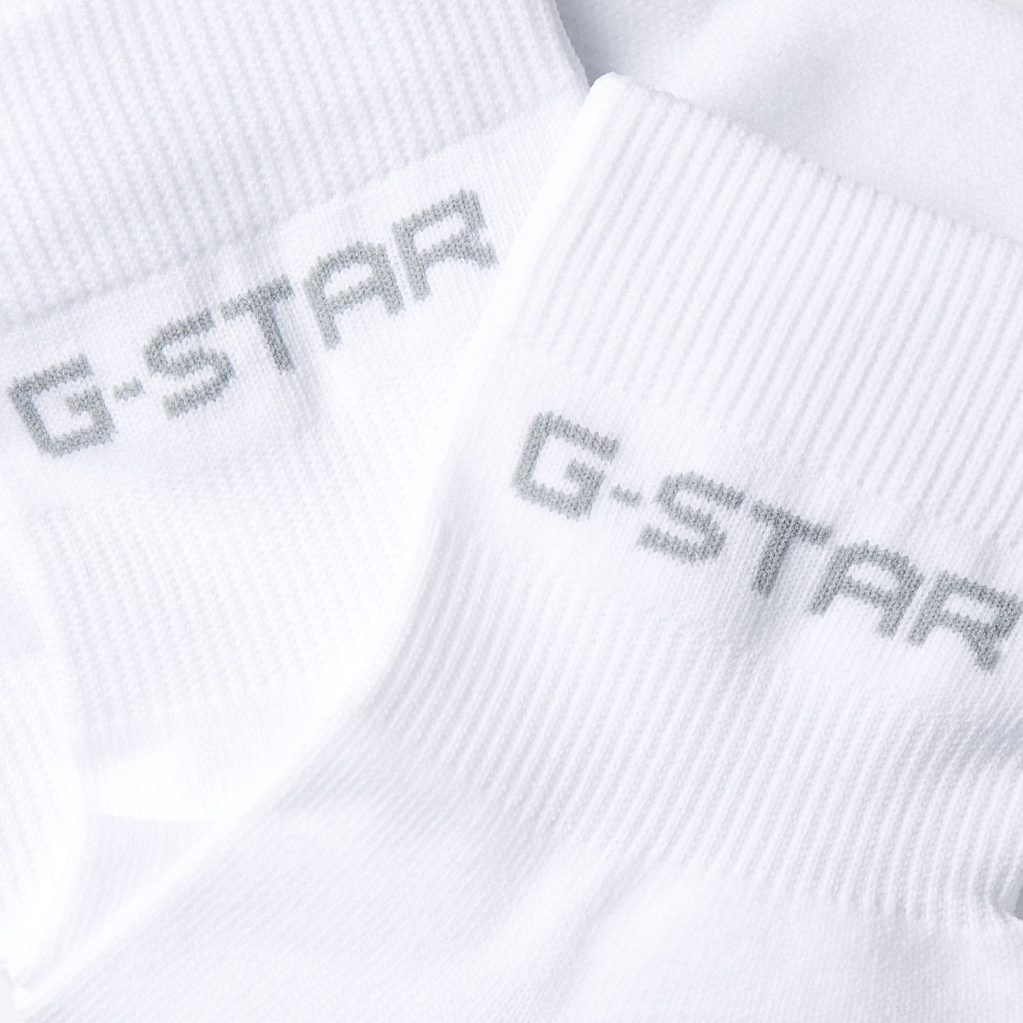 G-STAR Sportsocken MUSK, 3 PACK ANKLET SPORTS SOCKS (Packung, 3-Paar) unifarben, mit Logo-Jacquard
