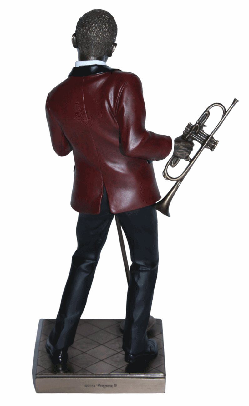 29 H Trompete Figur Deko Dekofigur Parastone mit Musiker Band Sänger Dekofigur cm Jazz