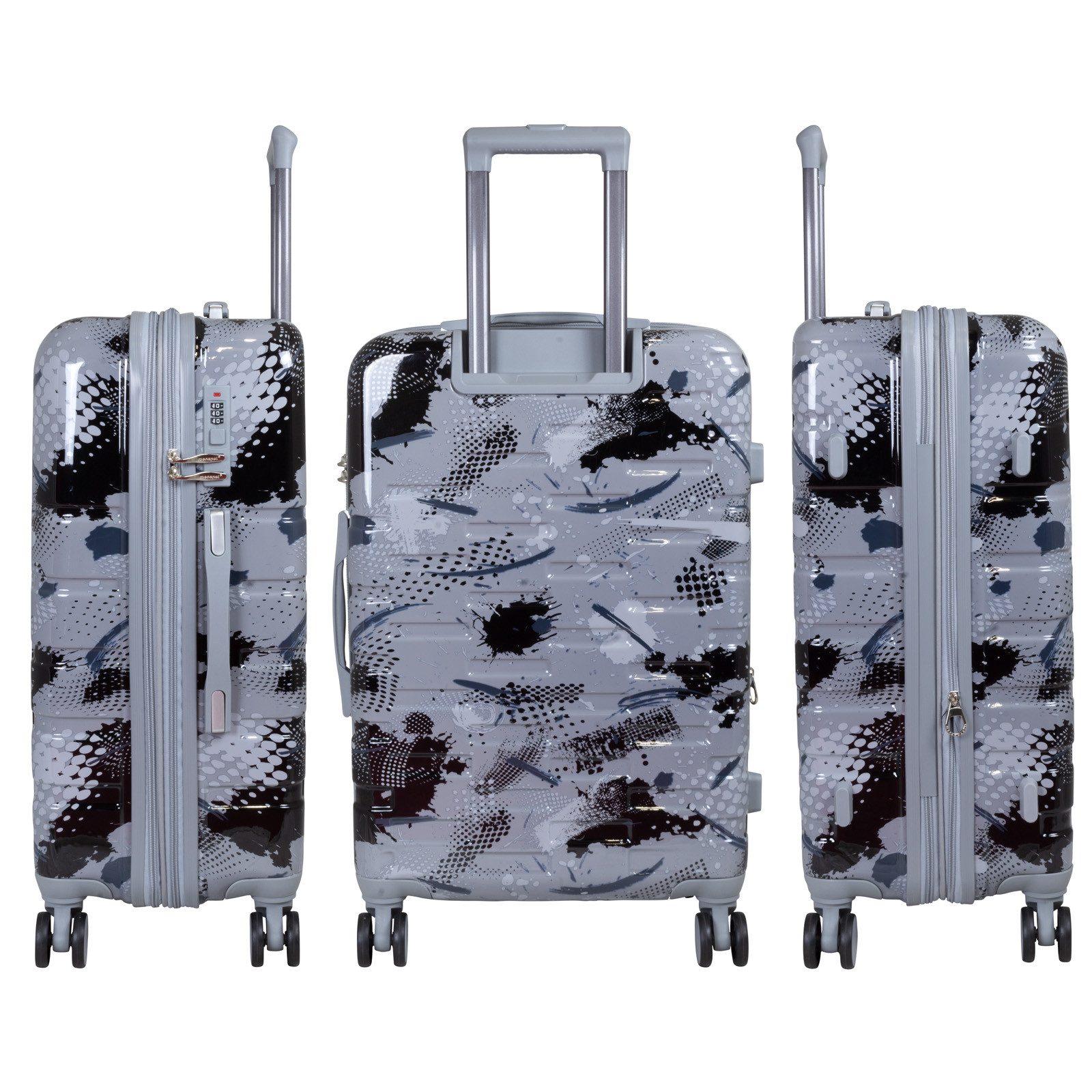 Trendyshop365 Hartschalen-Trolley Koffer Pescara, 4 Motive, günstig online kaufen