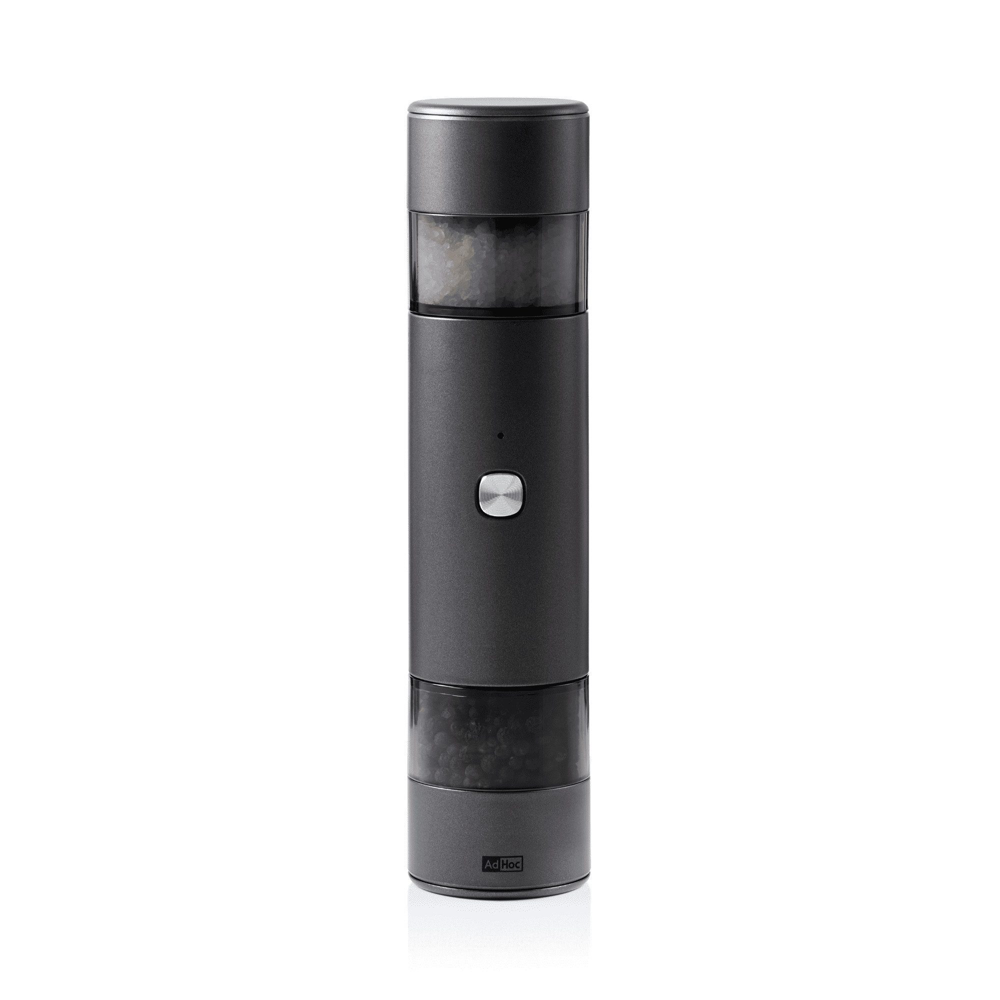 AdHoc Salz-/Pfeffermühle i.Mill Duo Akku, CeraCut® Ceramic-Mahlwerk, GravitySwitch-Automatik, SilentDrive-Motor