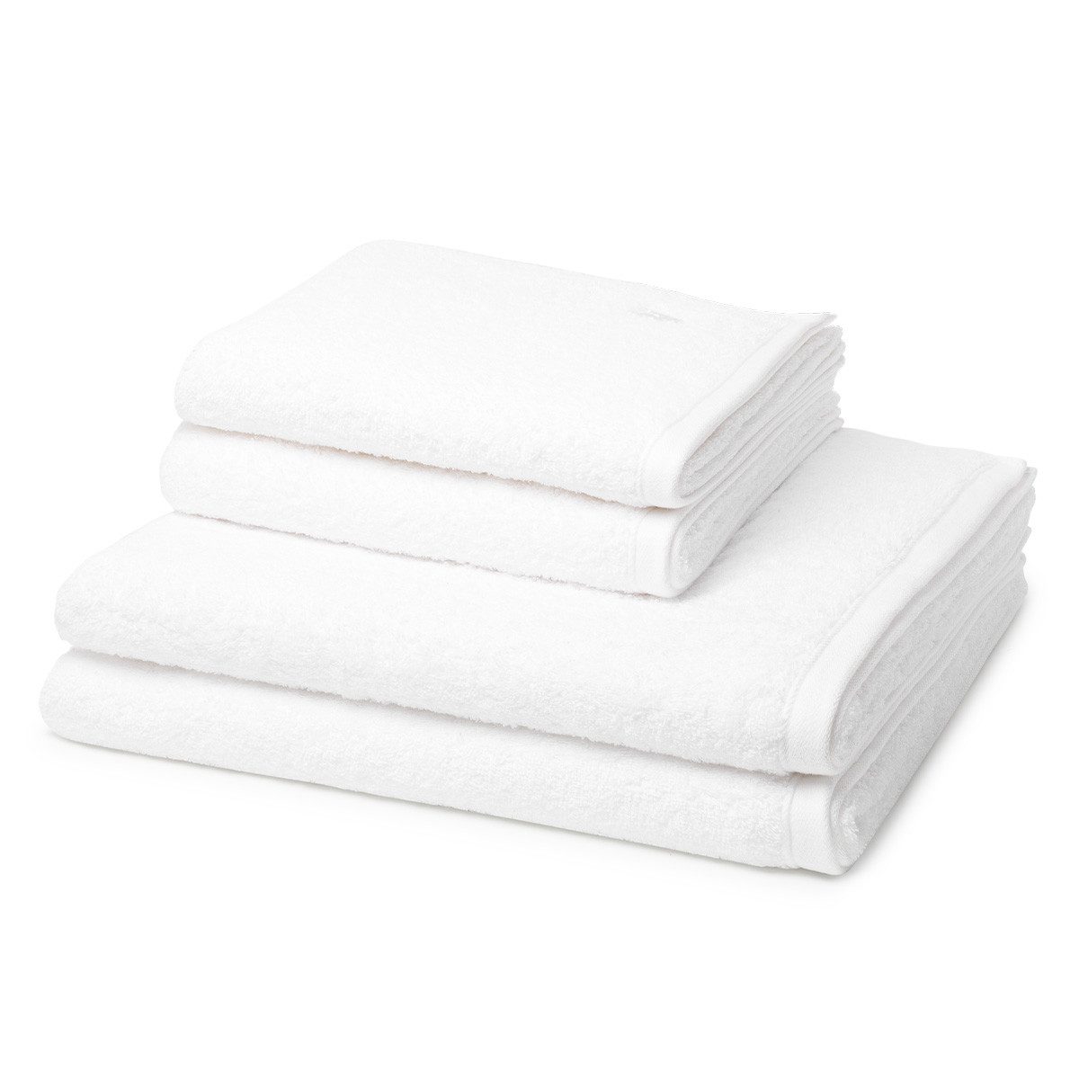ROSS Handtuch Set Vita, Walkfrottee (Spar-Set, 4-St), 2 X Handtuch 2 X Duschtuch im Set - Baumwolle - Saugstark