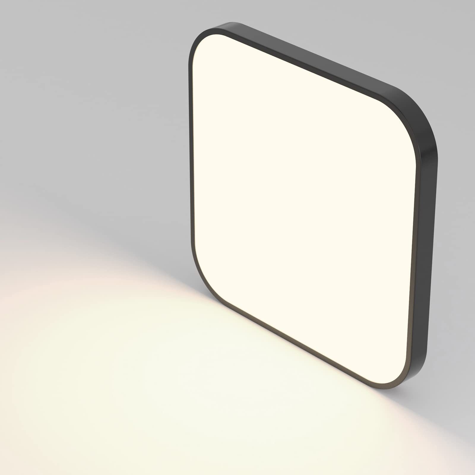 ZMH LED Deckenleuchte 27cm Quadratisch Flach günstig online kaufen