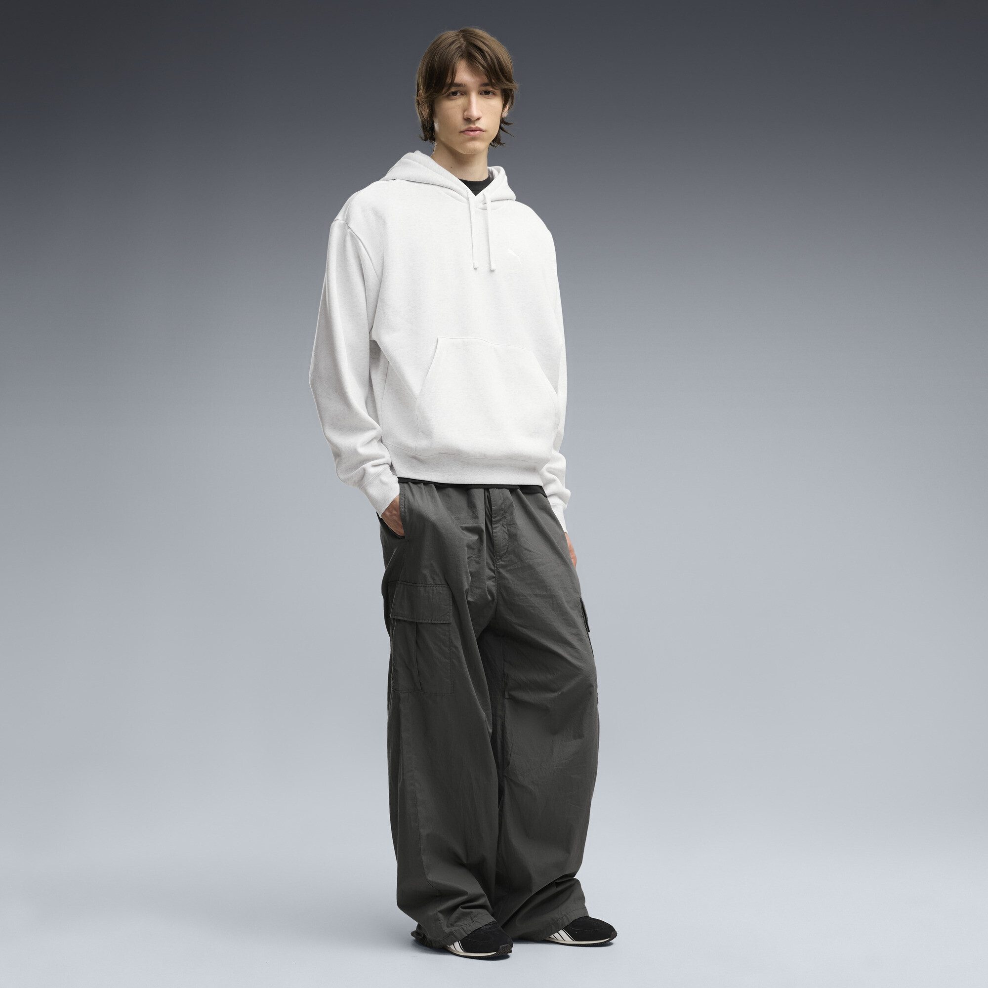 PUMA Hoodie Essentials Oversized Hoodie Herren – Bild 4 von 5