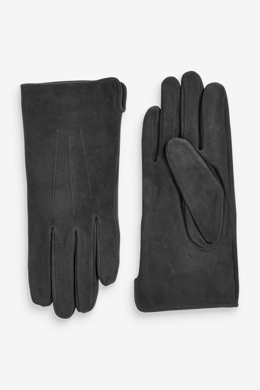 Grey Strickhandschuhe Next Charcoal Handschuhe