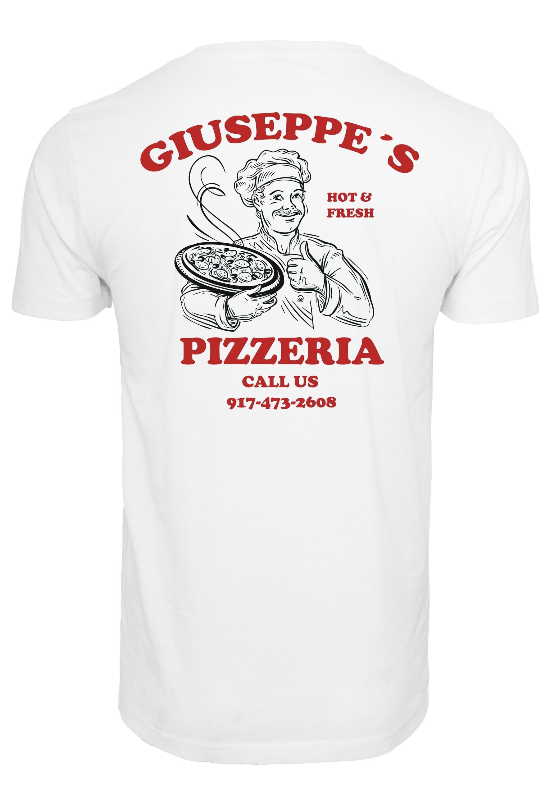 MisterTee Kurzarmshirt MisterTee Herren Giuseppe's Pizzeria günstig online kaufen