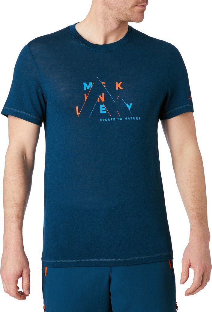 McKINLEY T-Shirt ux Hicks He.-T-Shirt PETROL BLUE