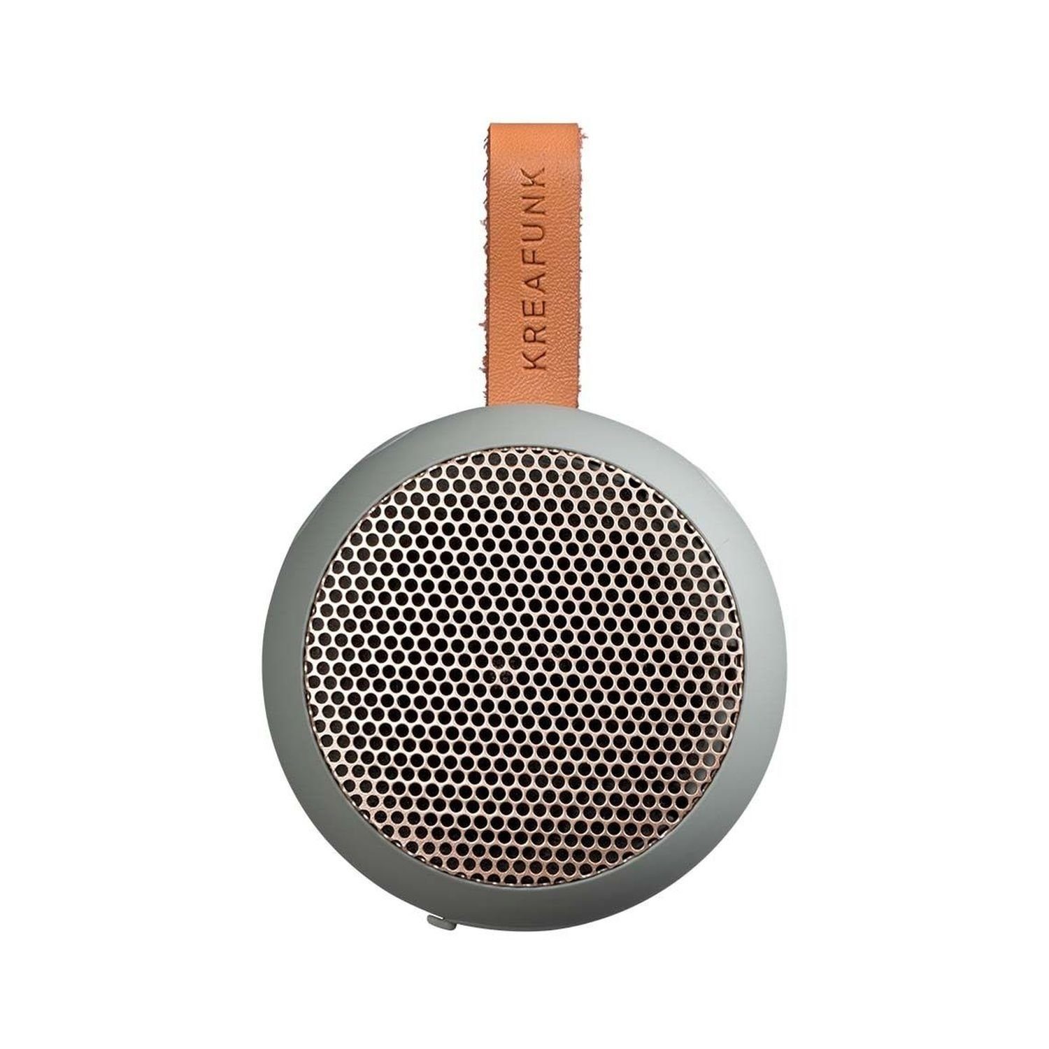 KREAFUNK aGO II Cool Grey Bluetooth-Lautsprecher (A2DP Bluetooth)