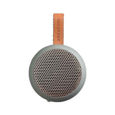 KREAFUNK aGO II Cool Grey Bluetooth-Lautsprecher (A2DP Bluetooth)