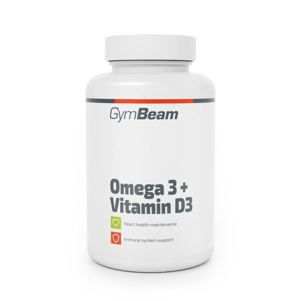 GymBeam Omega 3 + Vitamin D3 Kapselform, Packung à 90 St., 130 g