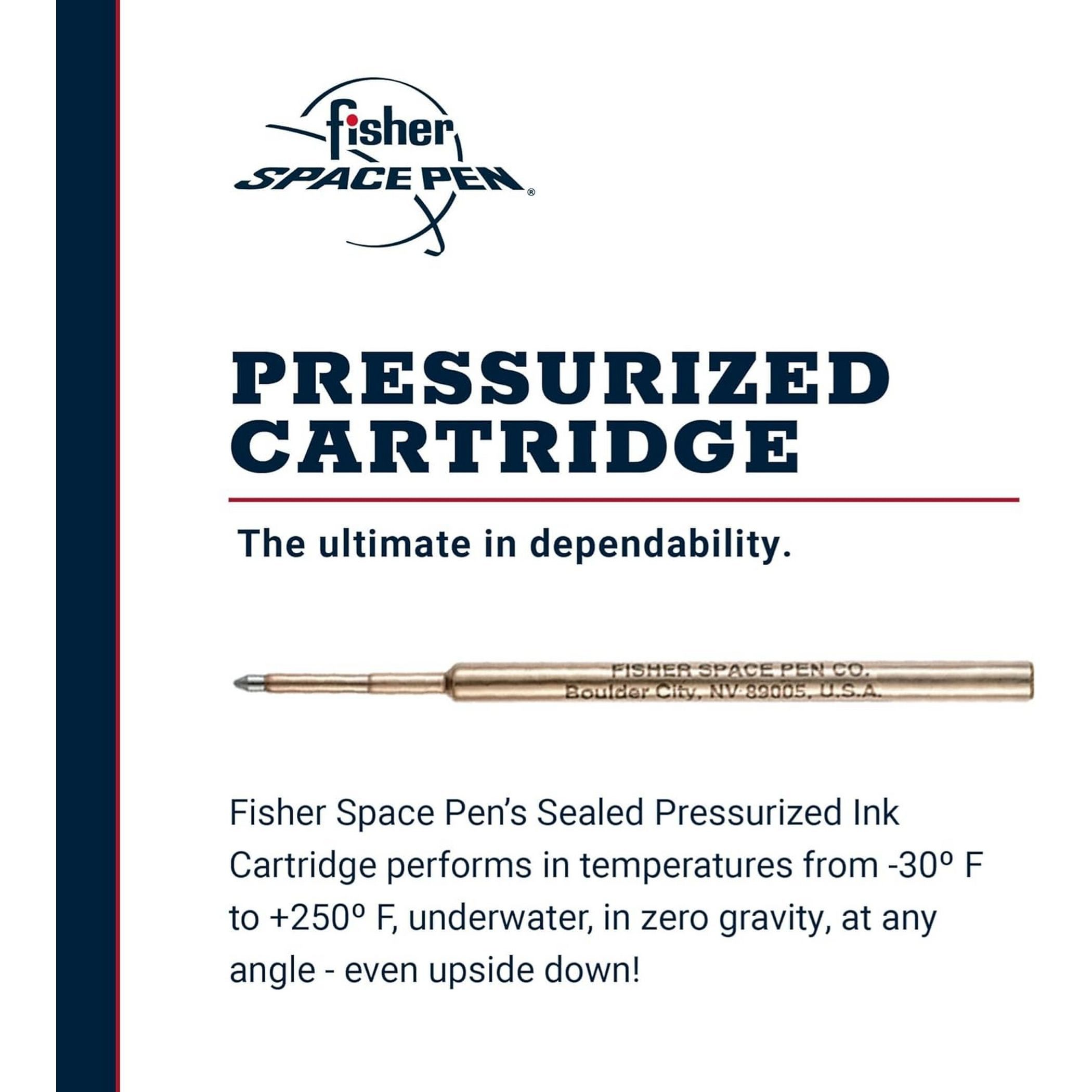 Fisher Space Pen Kugelschreibermine Fisher Space Pen Kugelschreibermine Stärke F Schreibfarbe schwarz #SPR