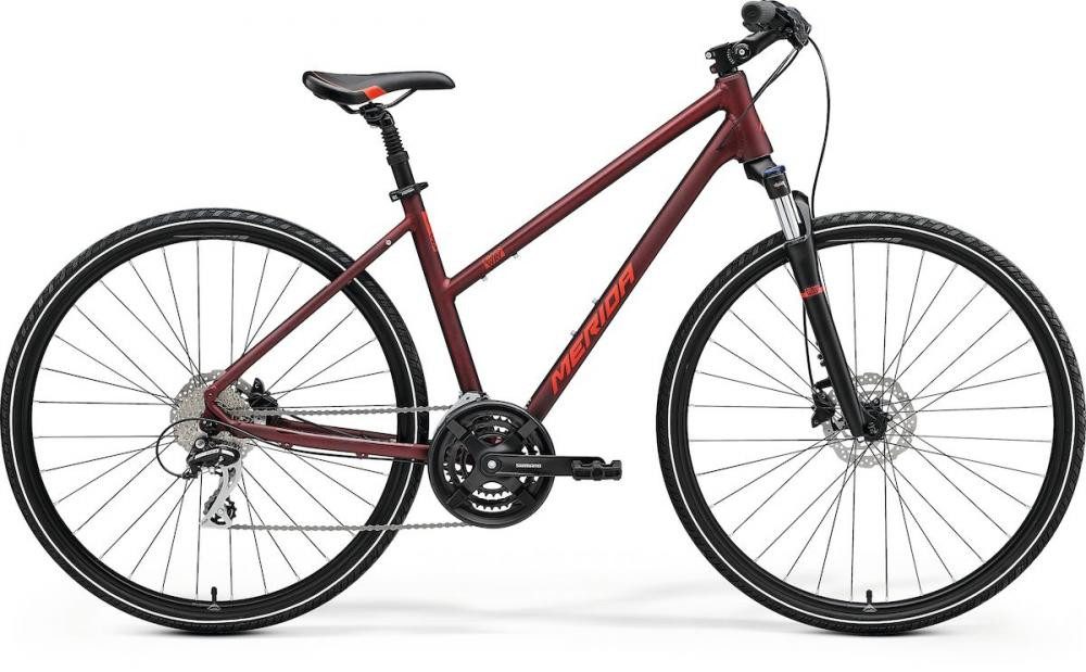 Merida Cityrad MERIDA CROSSWAY 20-D LADY HP4 BURGUNDER-ROT(ROT) L_55