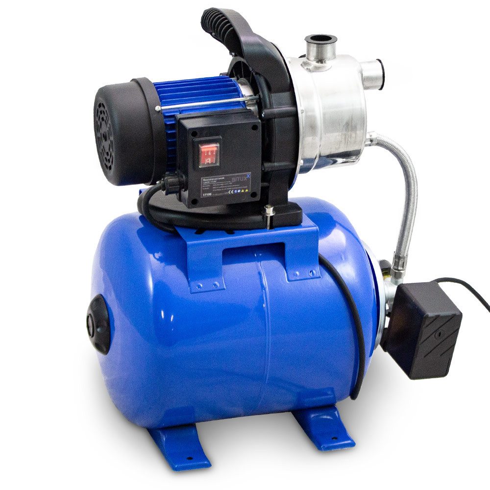 Bituxx Hauswasserwerk 1200W Stahl (MS-17195)