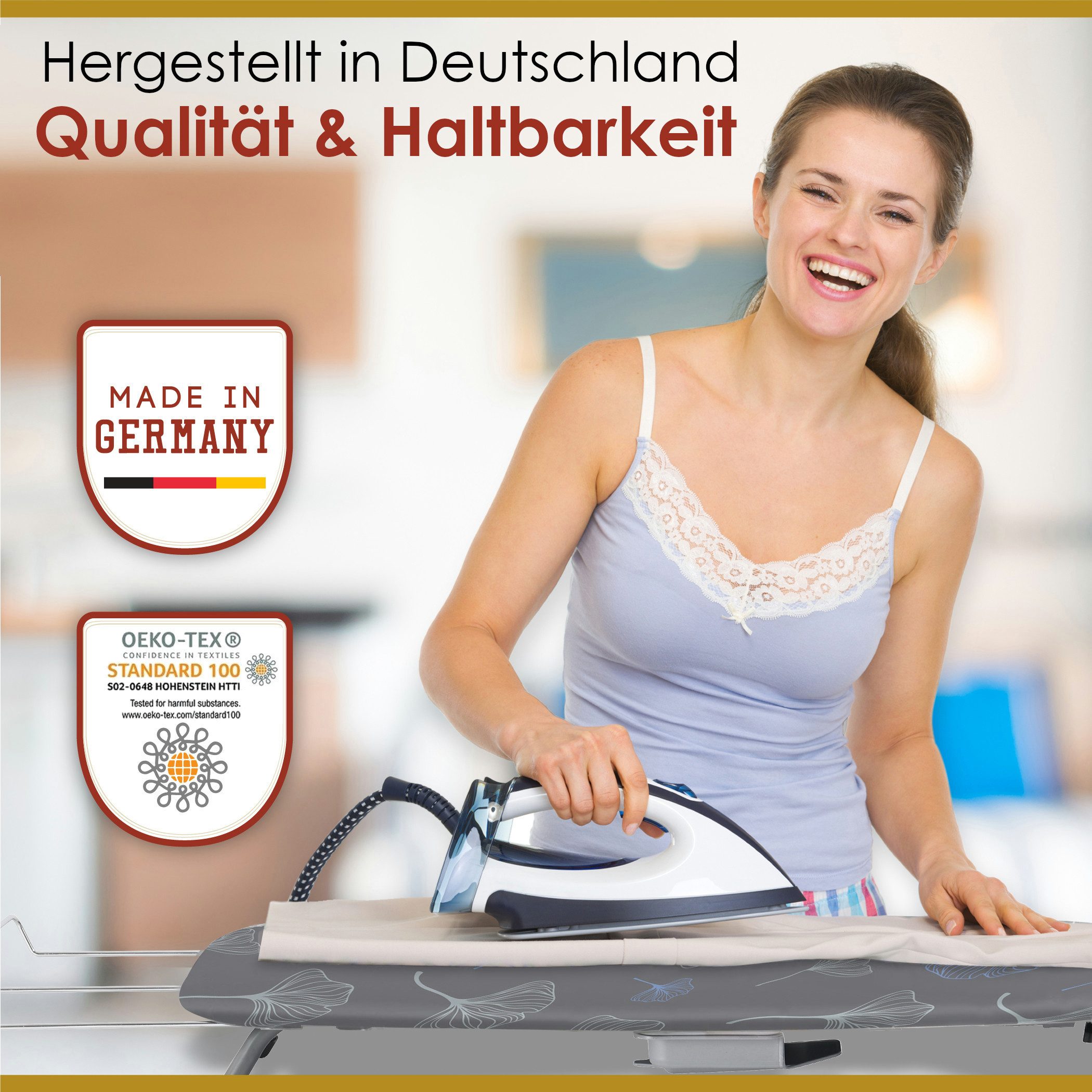 Arteneur Bügelbrettbezug, Made in Germany, OEKOTEX100, günstig online kaufen
