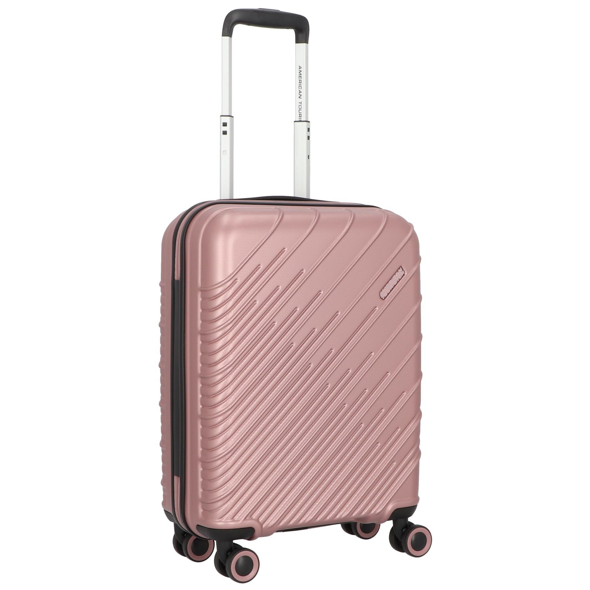 Hartschalen-Trolley cm, American Rollen, Kreuzpackgurt 4 Speedstar, arretierbarer Ausstattungen: Tourister® 55 Griff,