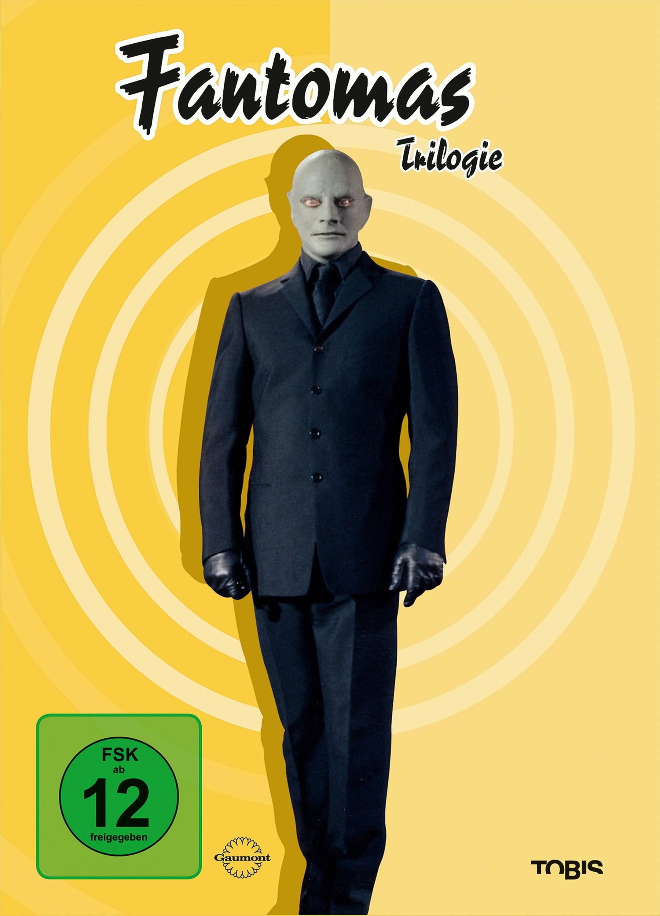 DVD Fantomas Trilogie Box-Set, 3 DVDs