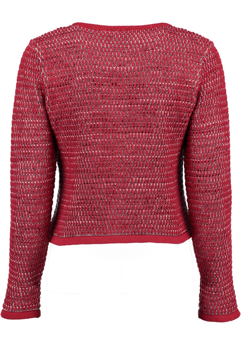 OS Trachten Strickjacke Qoriva Rundhalsausschnitt günstig online kaufen