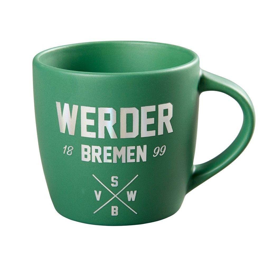 Werder Bremen Becher SV Werder Bremen Tasse Metallic, Keramik