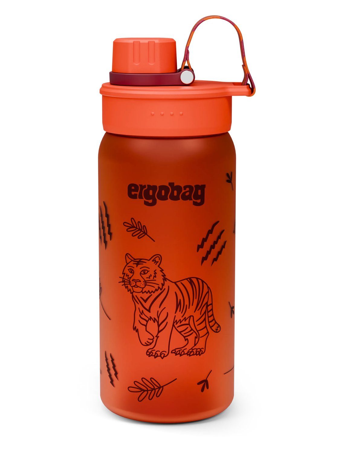 ergobag Trinkflasche Trinkflasche, auslaufsicher und kohlensäuregeeignet