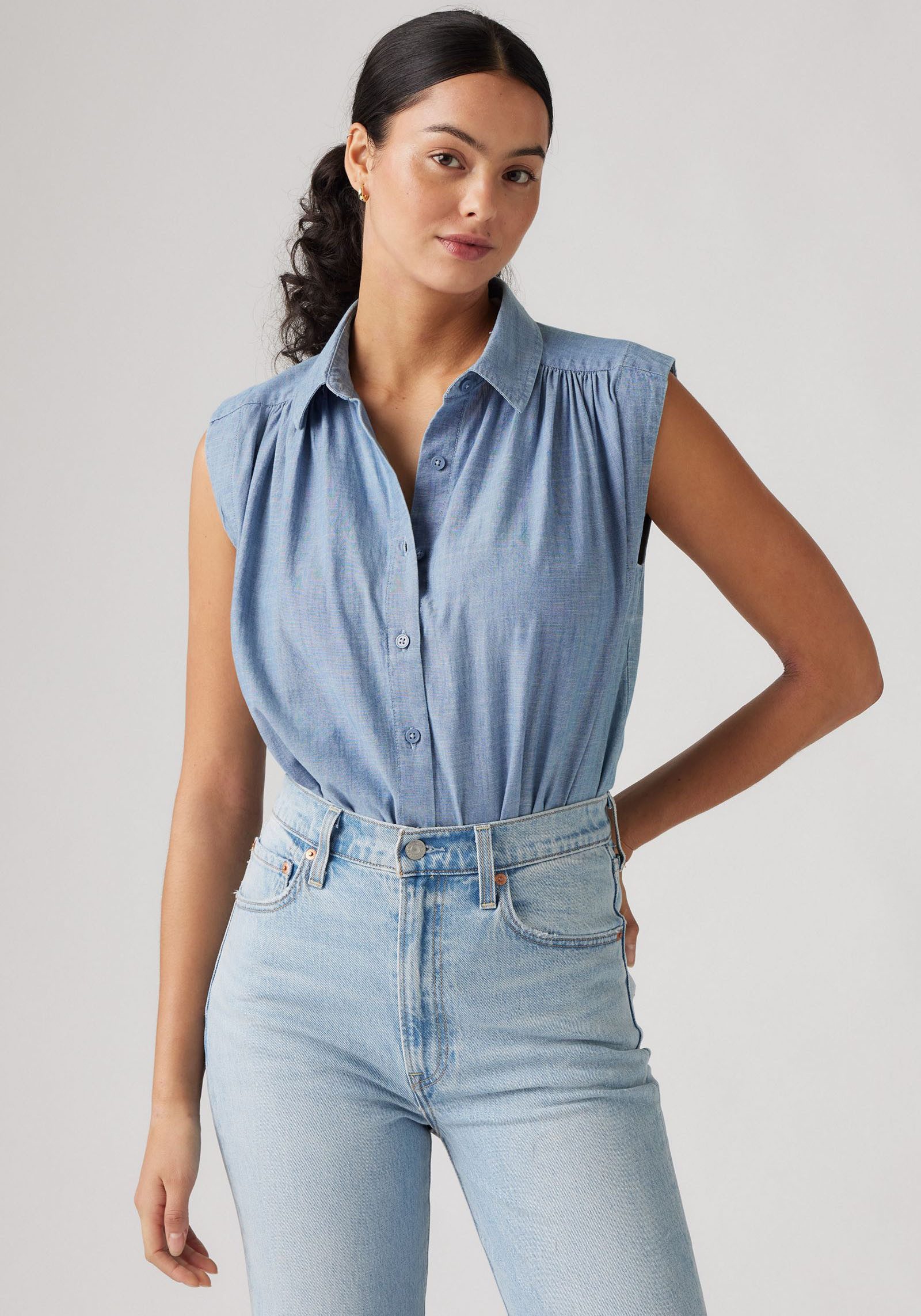 Levi's® Blusentop GRACEN COMM SL BLOUSE Leicht fließender Schnitt und super günstig online kaufen