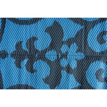 Picknickdecke Outdoor-Teppich Chill mat Oriental 2,7x2 m L Blau, Bo-Camp