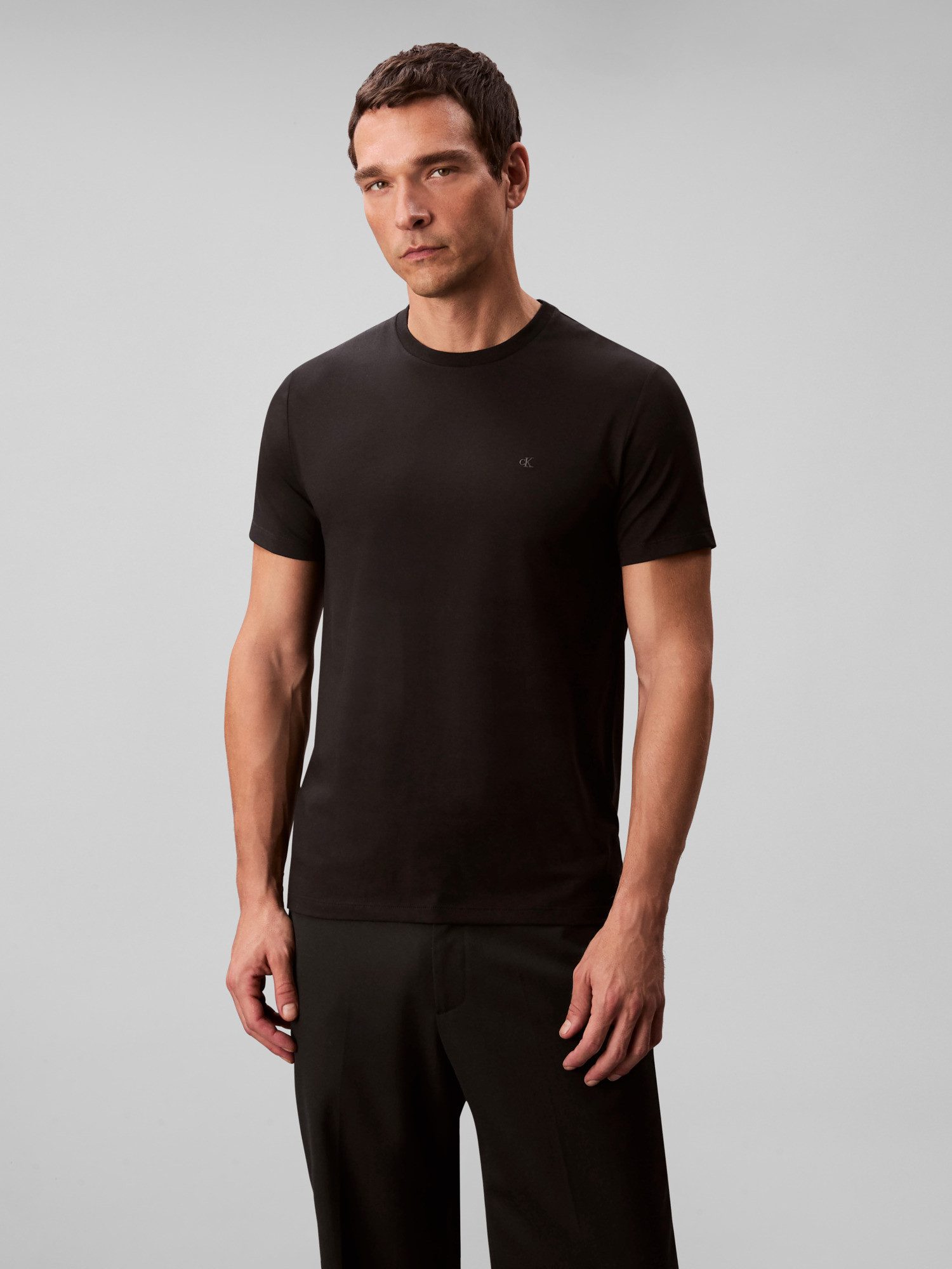 Calvin Klein T-Shirt 2 Pack SS STRETCH COTTON SLIM TEE (Packung, 2-tlg) Run günstig online kaufen