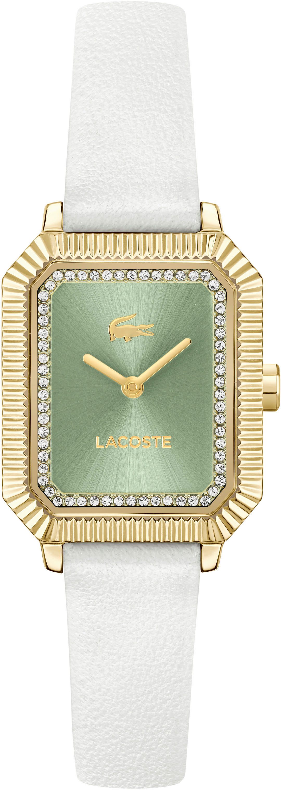 Lacoste Quarzuhr LACOSTE PARISIENNE 2001443, Armbanduhr, Damenuhr, Lederarm günstig online kaufen
