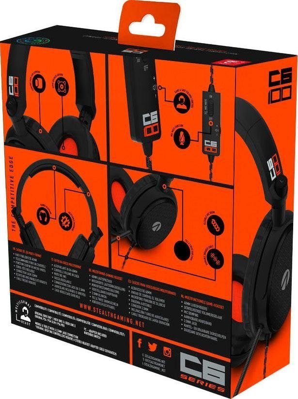 C6-100 Gaming-Headset Stealth