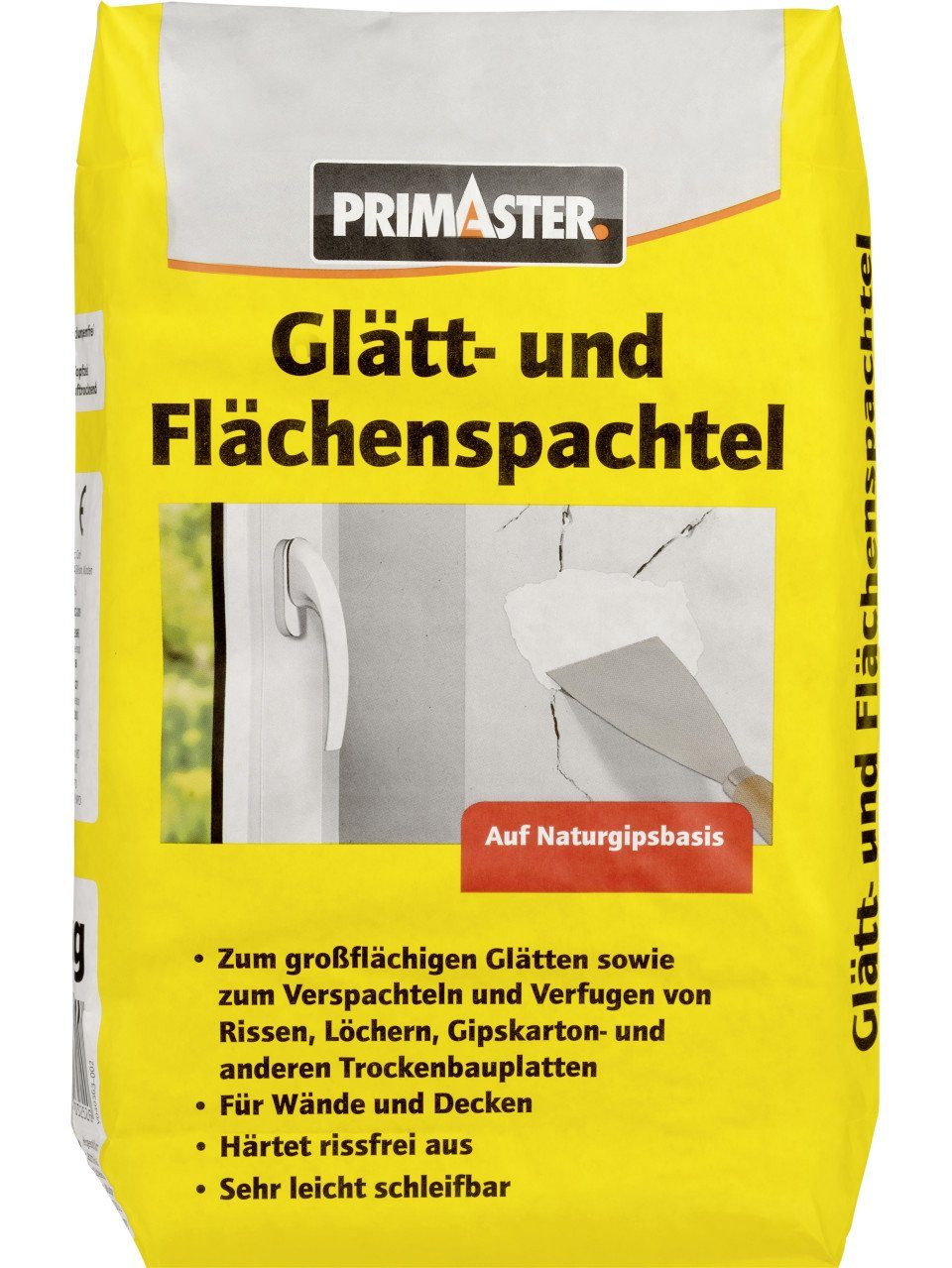 Primaster Spachtelmasse Primaster Glätt- u. Flächenspachtel 10 kg