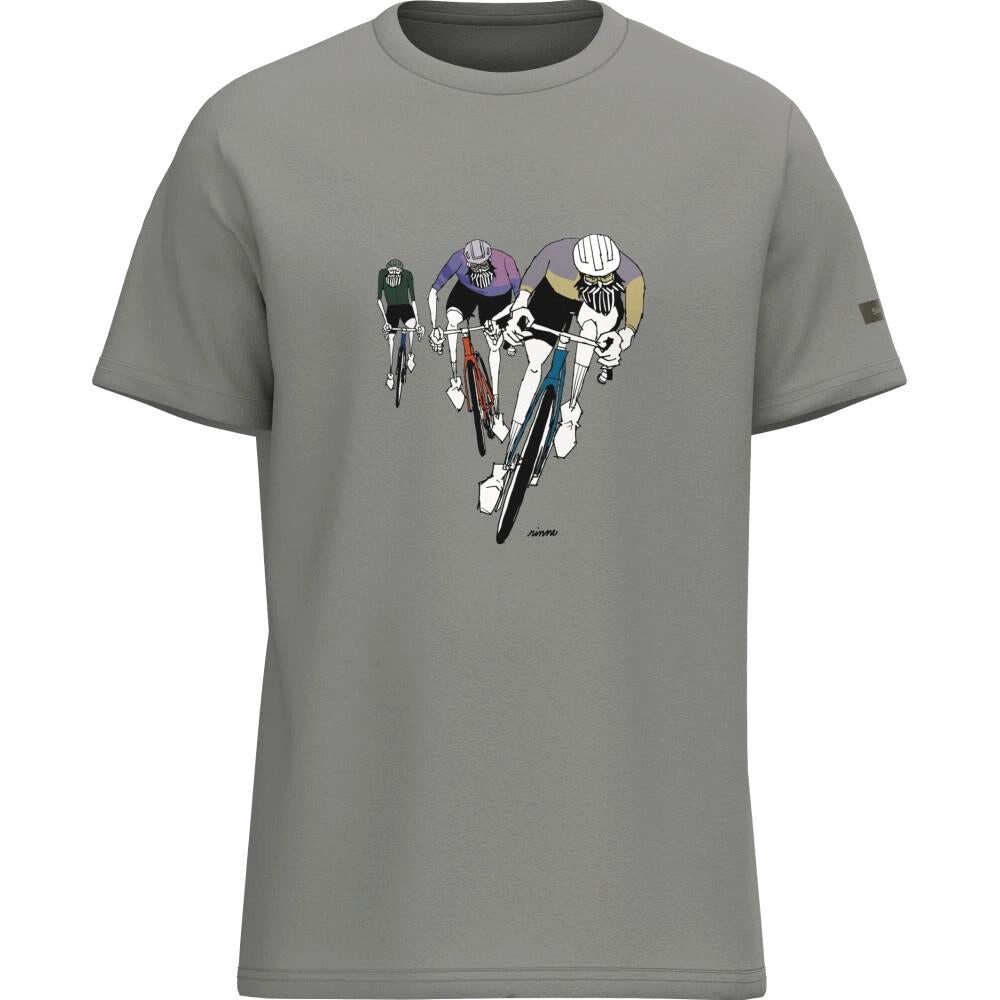 Shimano Funktionsshirt SHIMANO Sentiero Ltd. T-Shirt, Gray Road, XXL Gray - komfortables Bike