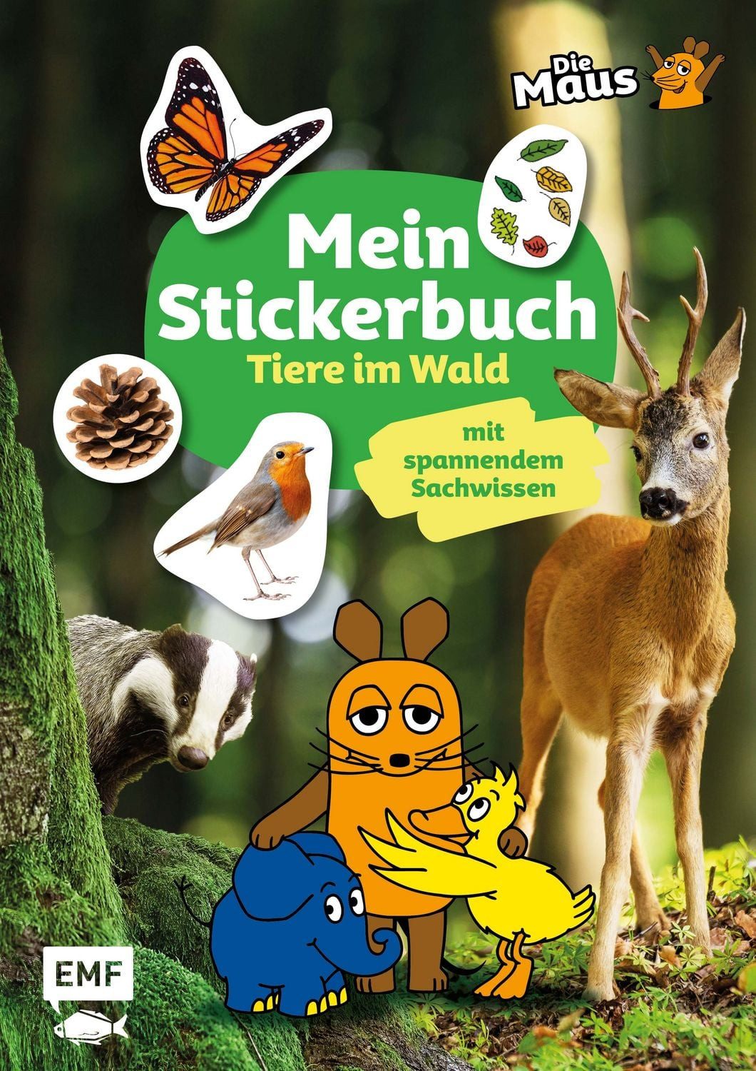 Die Sendung mit der Maus – Mein Stickerbuch mit spannendem Sachwissen: / diverse
