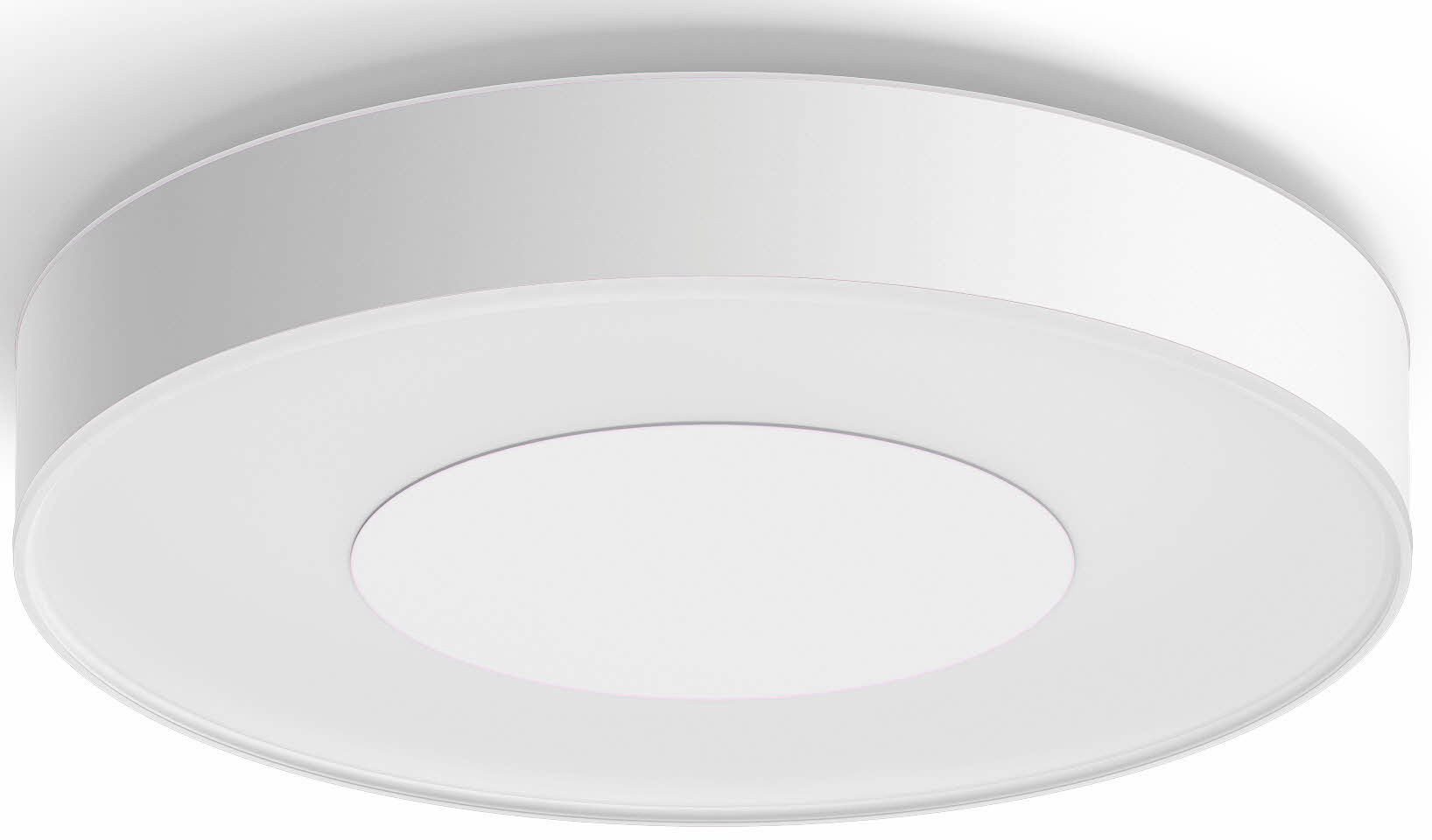 Philips Hue LED Deckenleuchte White & Color Ambiance Infuse Deckenleuchte L, Abschaltautomatik, Bluetooth, CCT - über Fernbedienung, Dimmfunktion, Farbsteuerung, Farbwechsel, Leuchtdauer einstellbar, Memoryfunktion, Nachtlichtfunktion, RGB, Smart Home, Timerfunktion, dimmbar über Fernbedienung, erweiterbar, mehrere Helligkeitsstufen, LED fest integriert, RGB