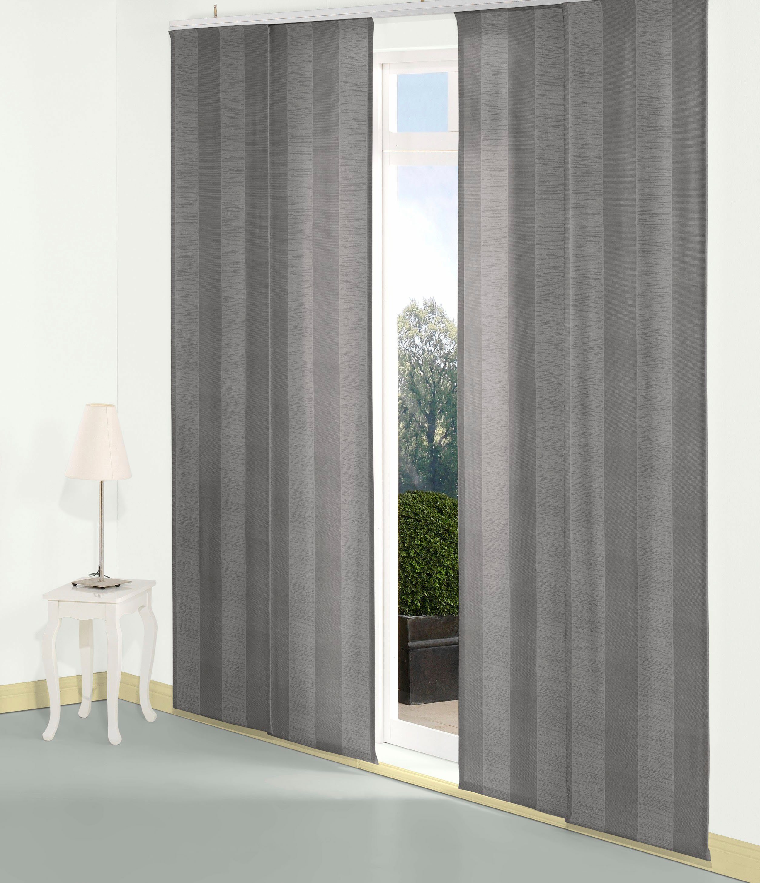 Wirth Schiebegardine Niederau (1 St), Paneelwagen, blickdicht, Jacquard