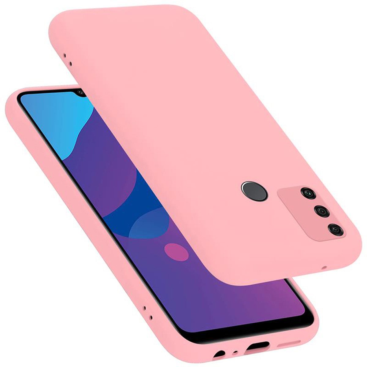 Cadorabo Handyhülle für Honor 9A Hülle Honor 9A, Flexible Hülle TPU Silikon Schutzhülle Back Cover Case