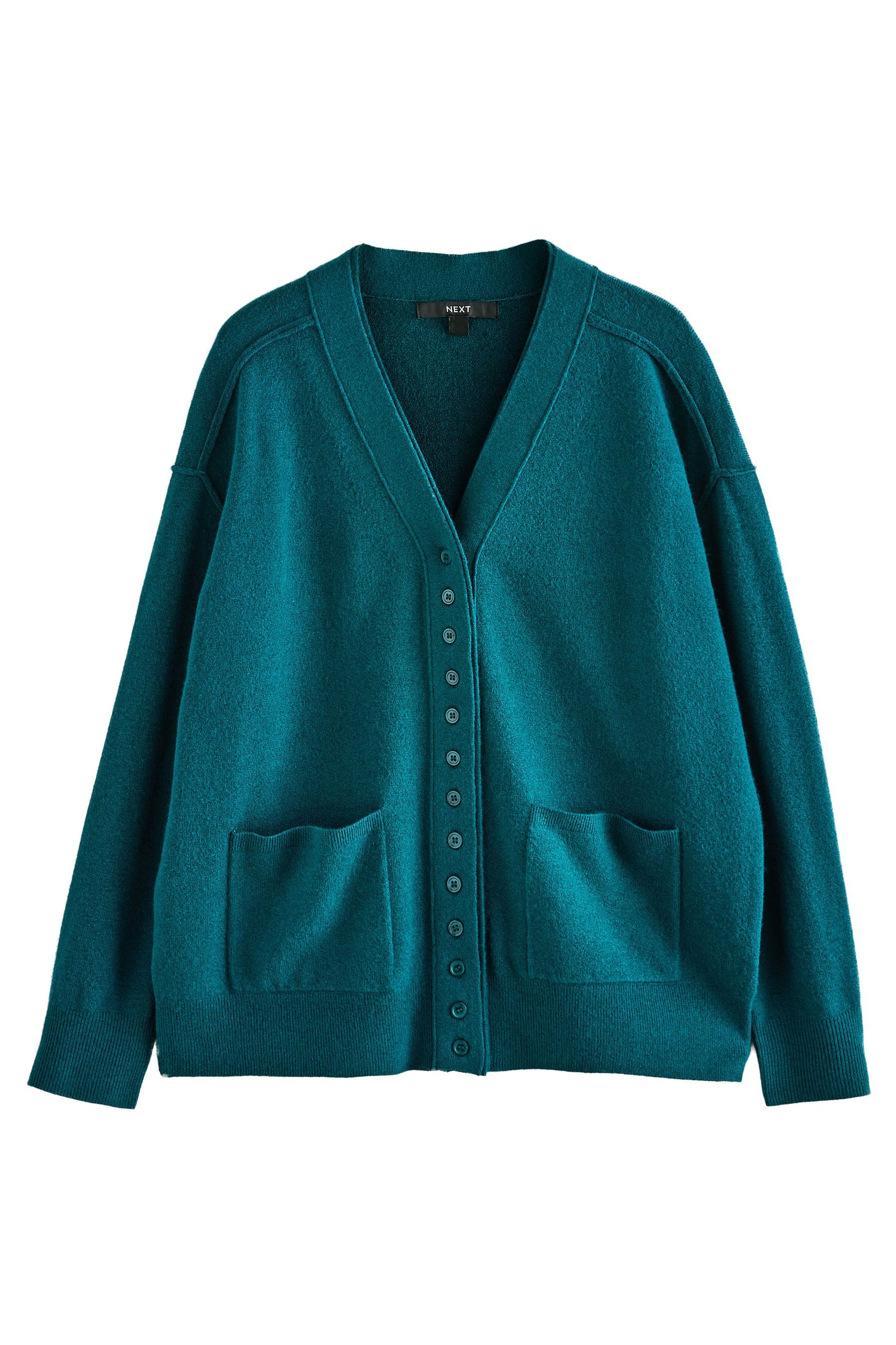 Next Strickjacke Strickjacke mit V-Ausschnitt und günstig online kaufen
