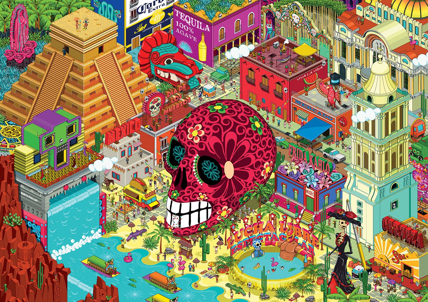 Puzzle Mexique