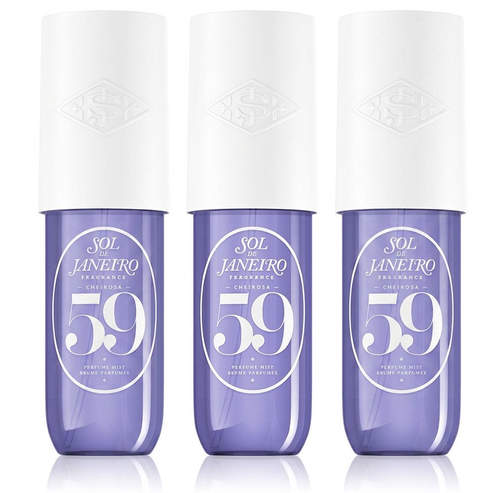 Sol de Janeiro Körperspray Sol de Janeiro Cheirosa 59 Body Spray 3er Set, 1-tlg., Praktisches Vorrats-Set mit drei identischen Body Sprays
